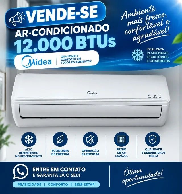 AR CONDICIONADO 12000 BTUS