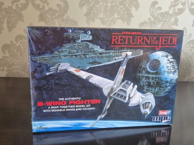 Model Kit Star Wars B-wing Fighter. Mpc Snapit. Escala 1:63