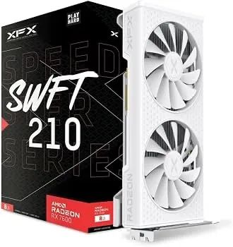 RX 7600 8GB XFX White Triple Fan  - Foto 4