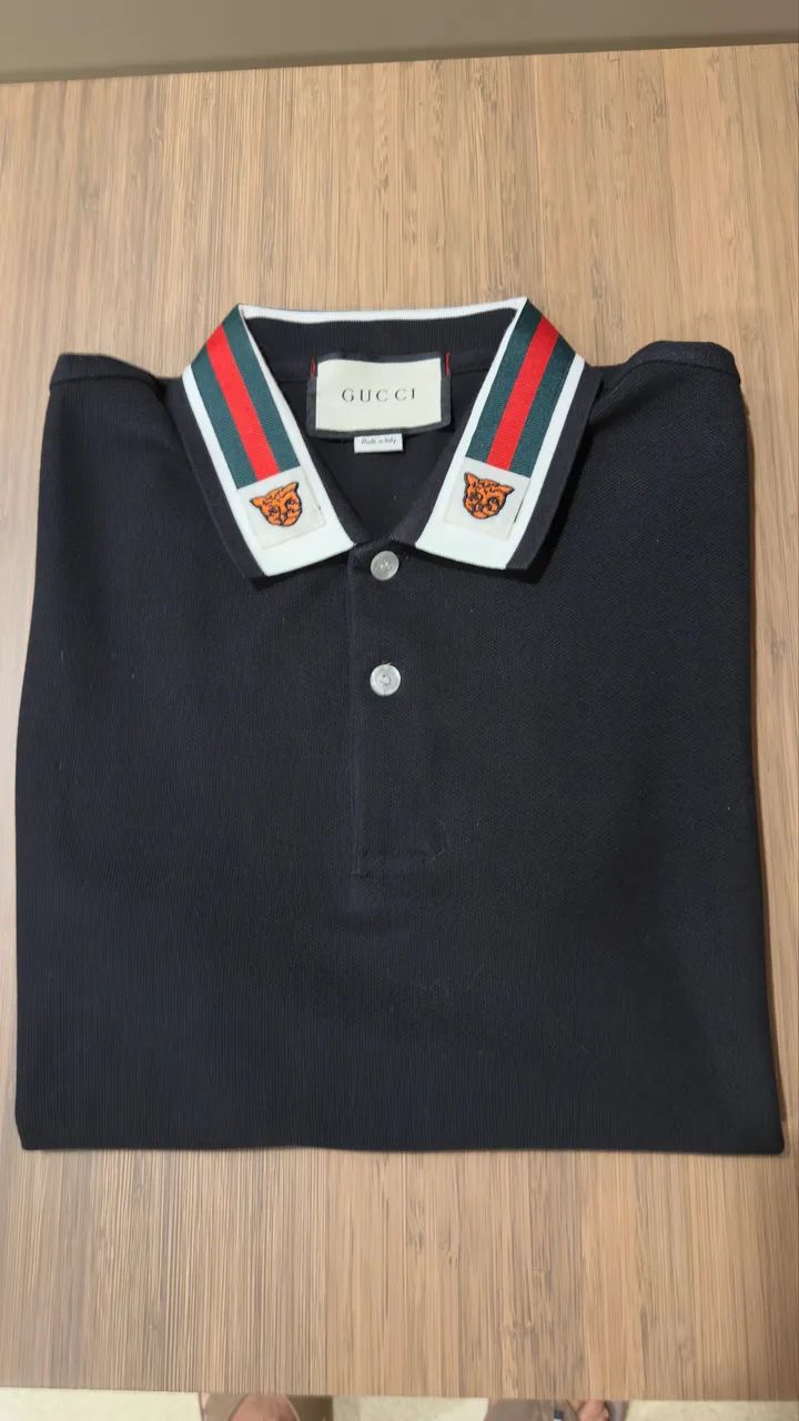Camisa Gola Polo Gucci  - Foto 2