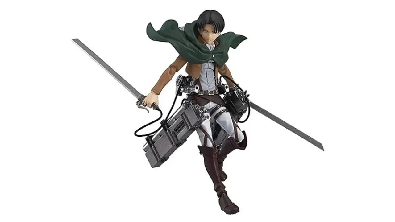 Action figure Levi Ackerman Figma 213 - Coleção Attack on Titan - Foto 5