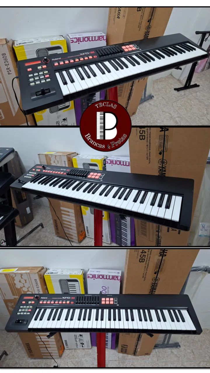 Teclado Roland XPS-10 - Pack de timbres Nord e Yamaha - Aceito Trocas - Dividimos em 12x - Foto 4