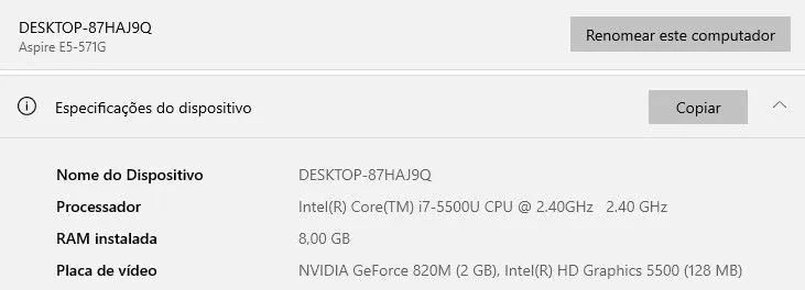 Notebook Acer - Core i7 - SSD 512gb - Foto 5