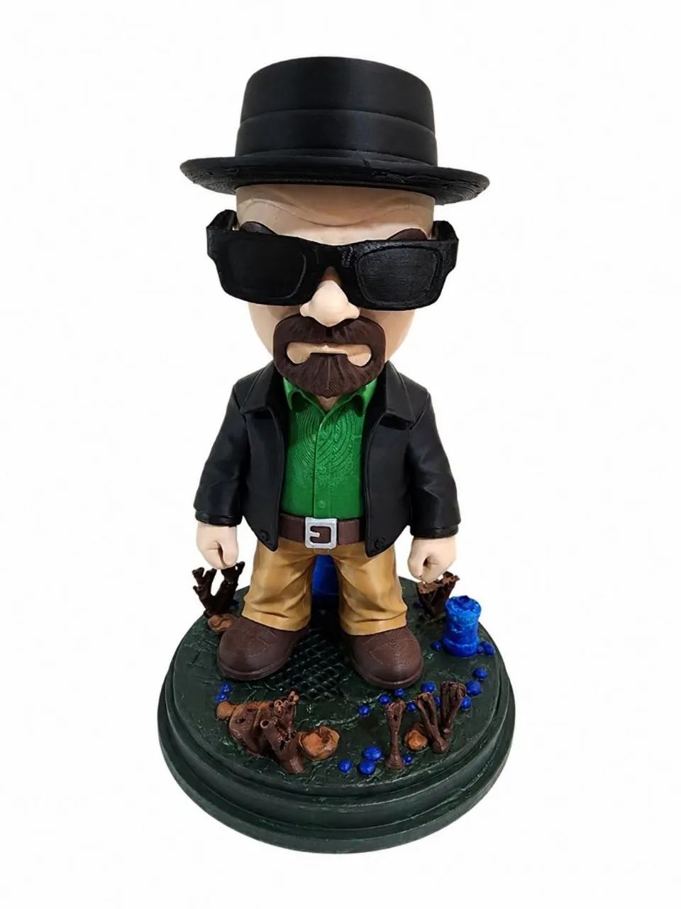 Heisenberg Breaking Bad Boneco Colecionável 3d De 24 Cm - Foto 4