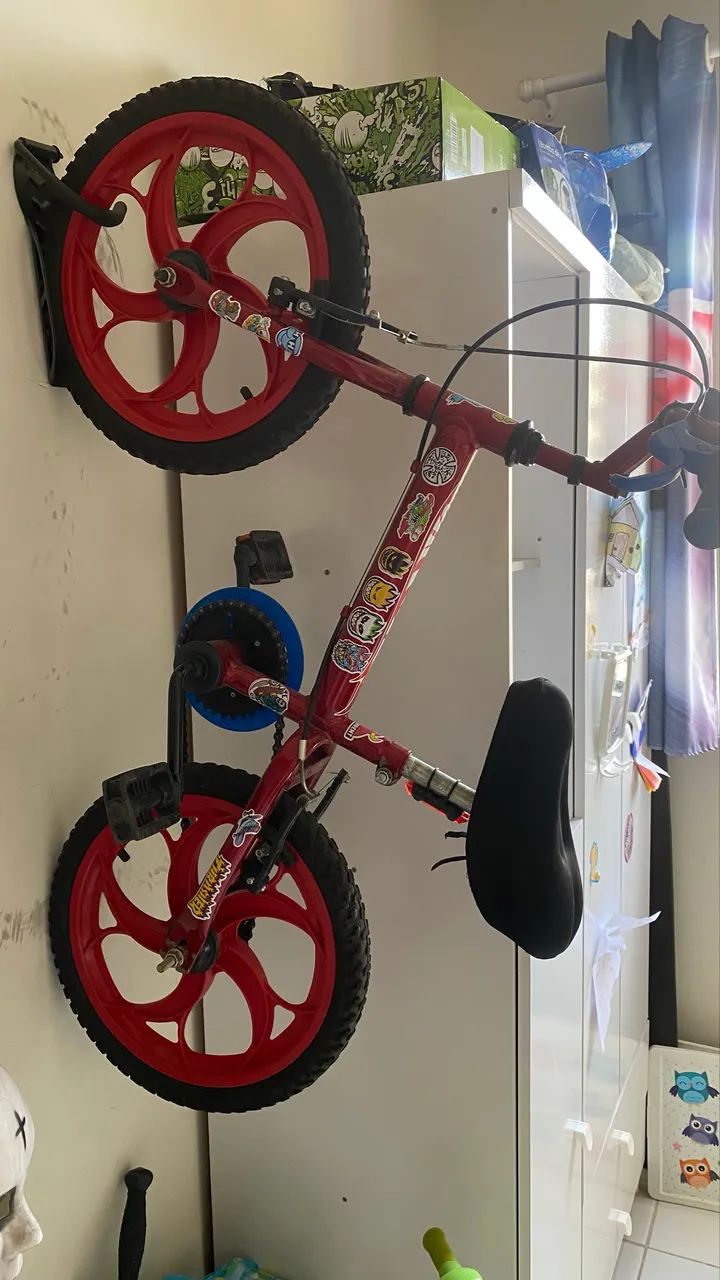 Bicicleta aro 16 Hotwheels  - Foto 5