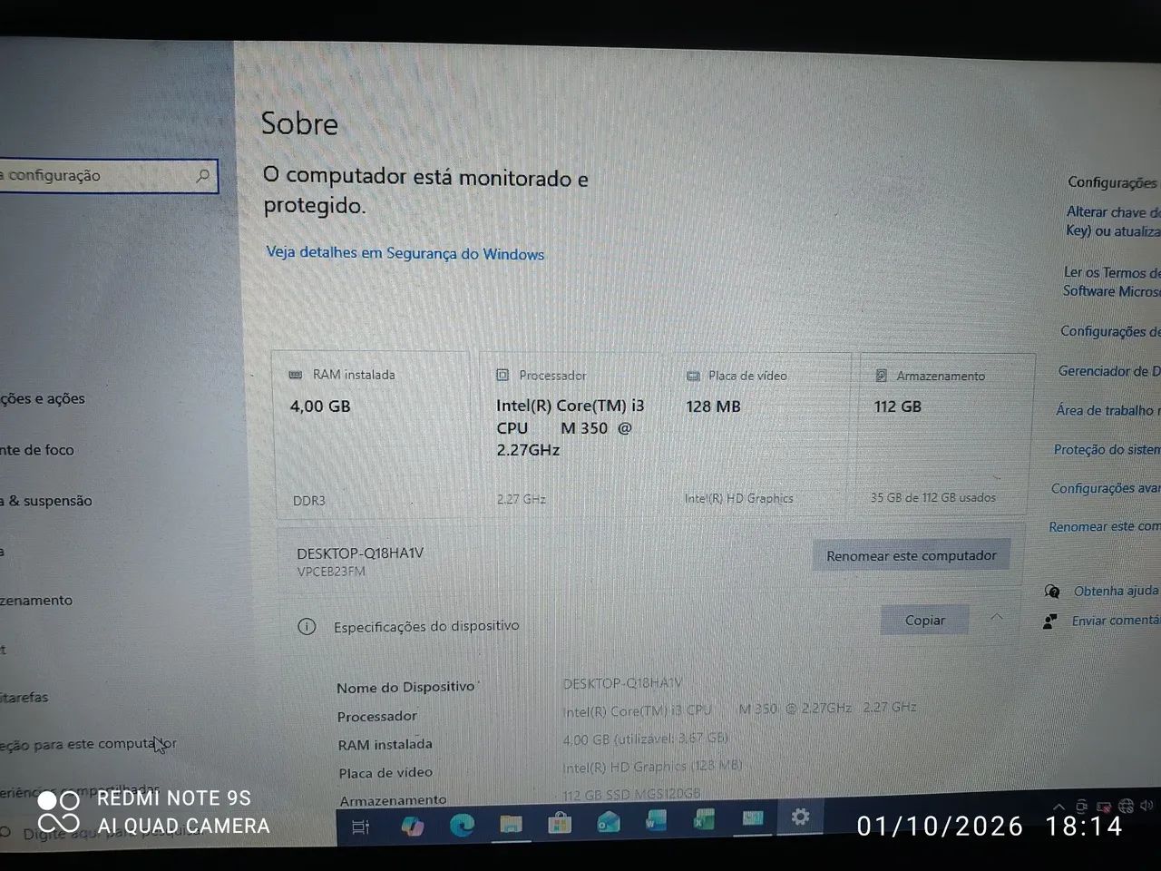Notebook Sony vaio I3 - Foto 3