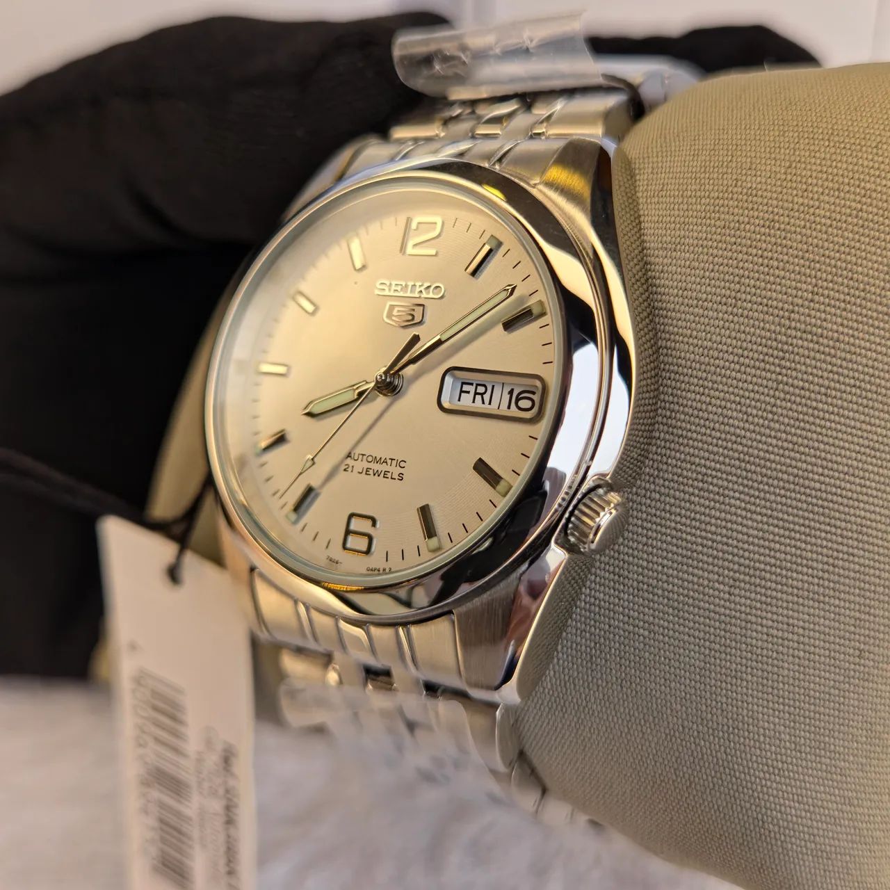Relógio Seiko 5 Automático 38mm (SNK385K1) - NOVO - Foto 3