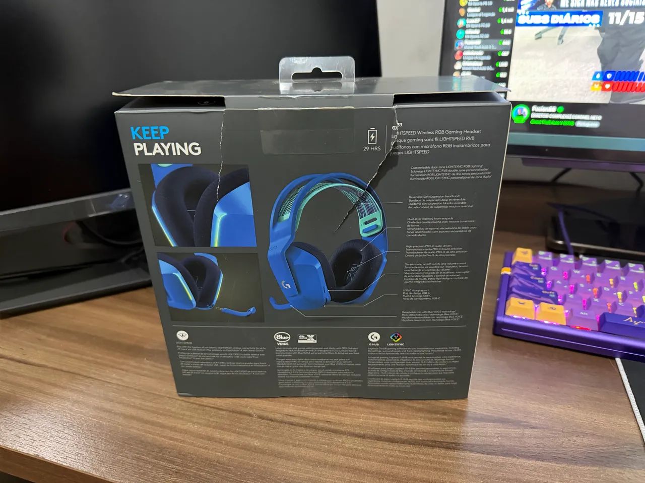 Logitech G733 ? Excelente estado