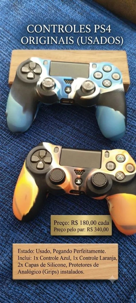 Controle PS4 - Foto 2
