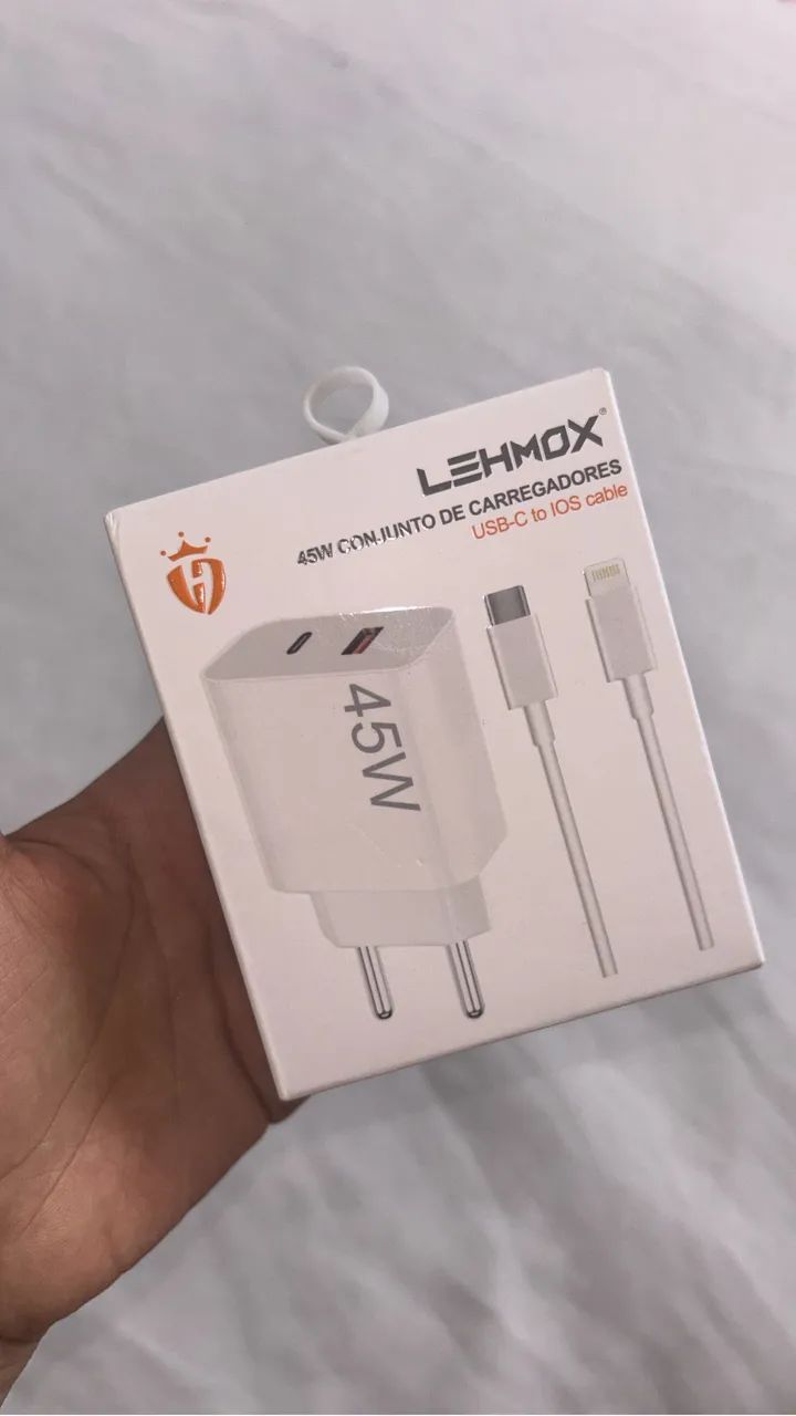 Carregador de iPhone 