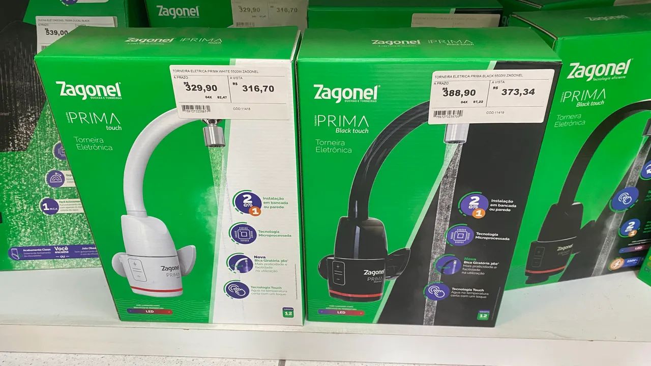Torneira Zagonel Prima - Nova 220v - Foto 4
