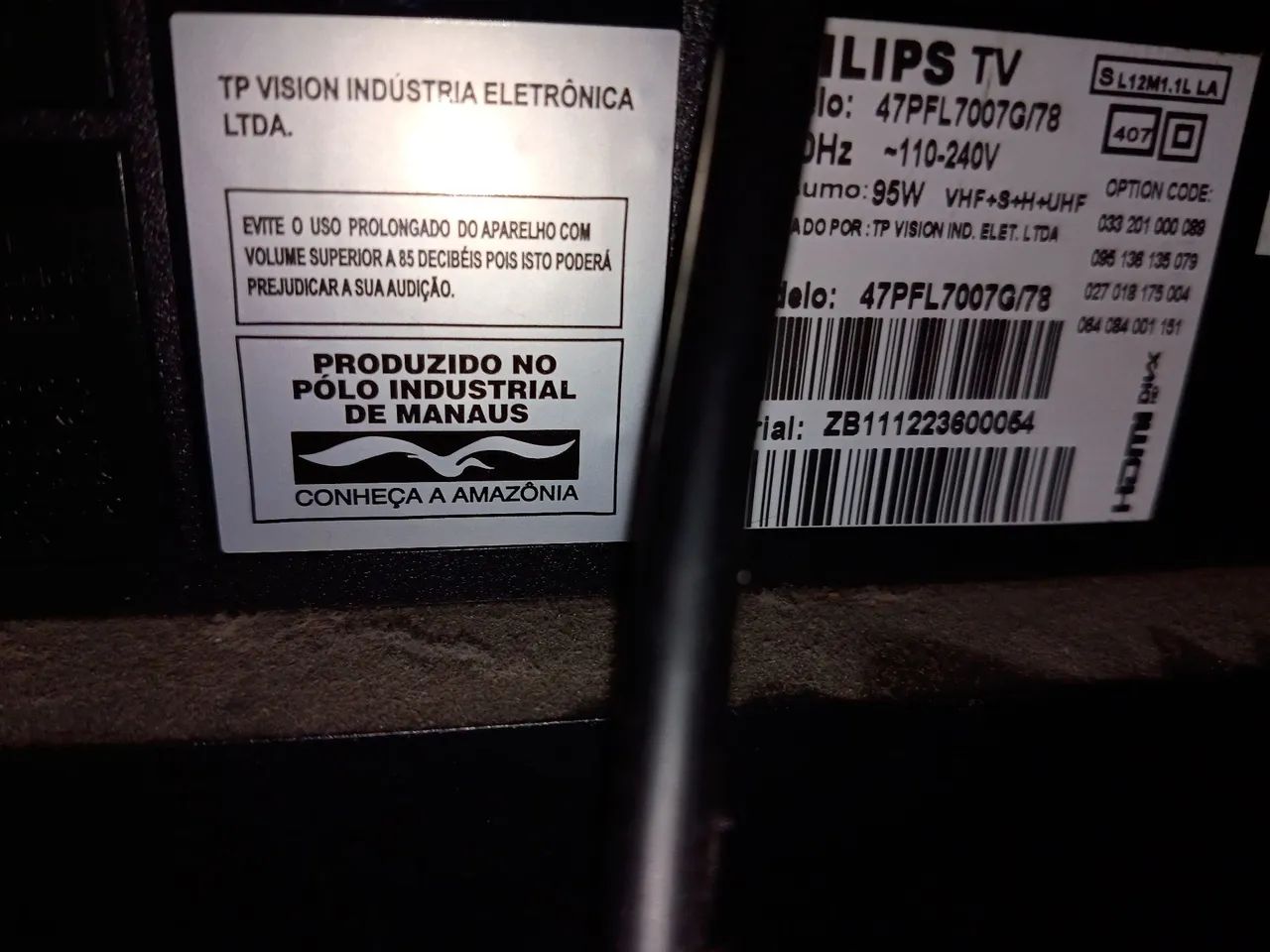 TV Philips 47 polegadas  - Foto 2