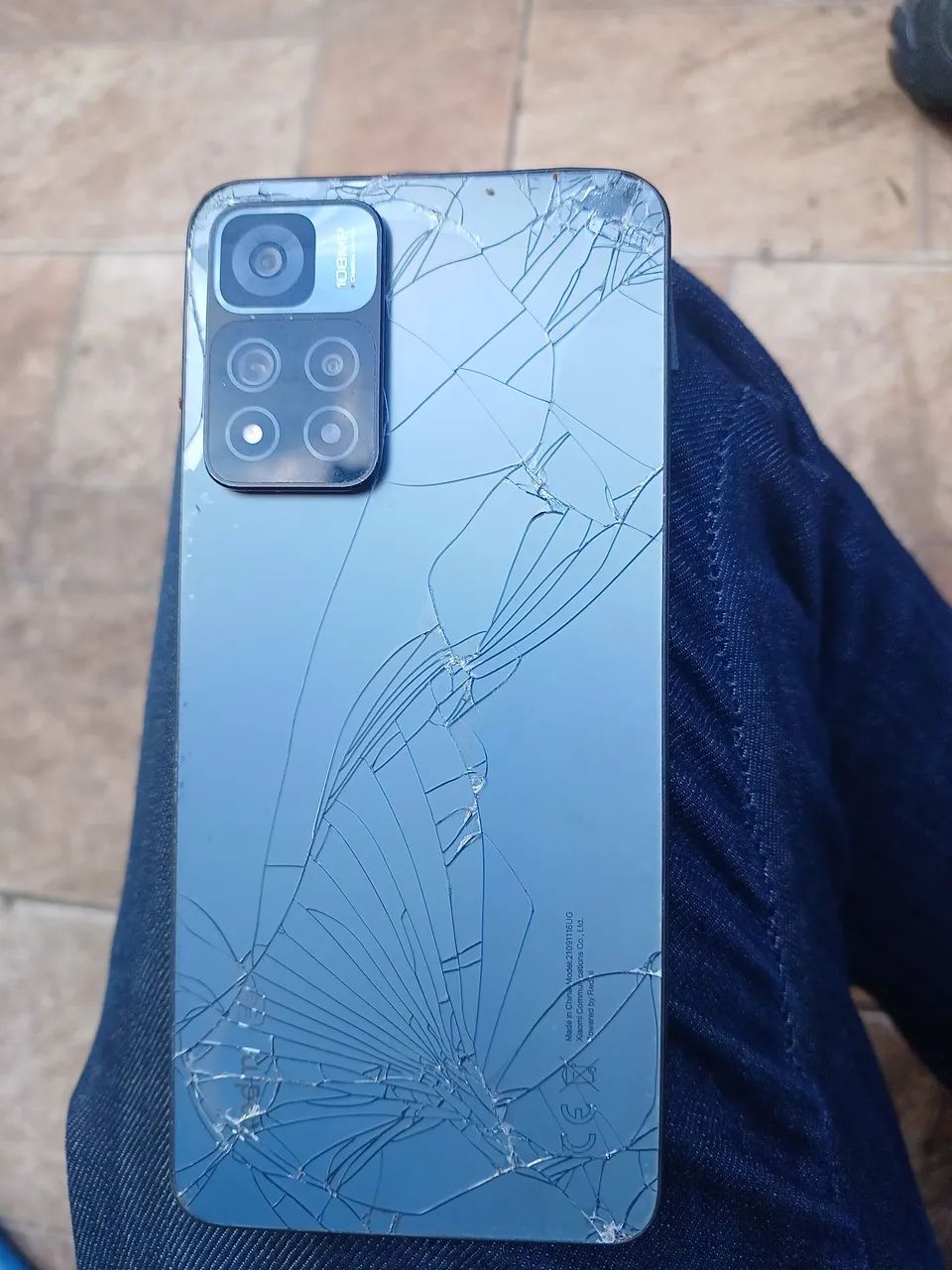 Redmi 5G quebrado