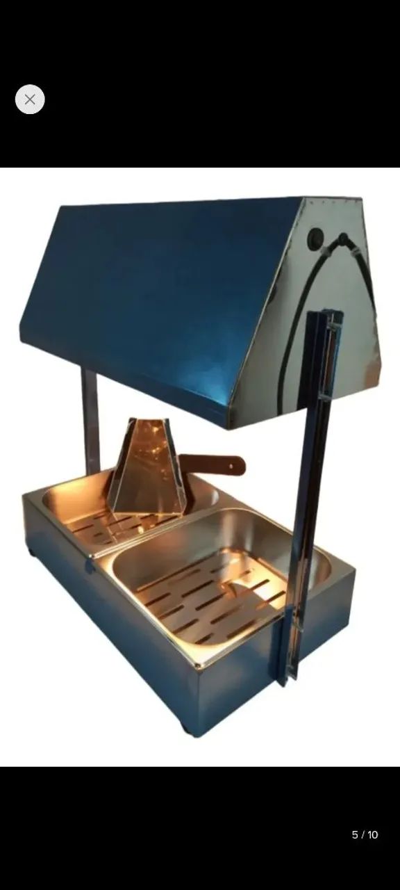 Conservado de batata ,polenta ,salgados com duas cubas inox ,nova !  - Foto 4