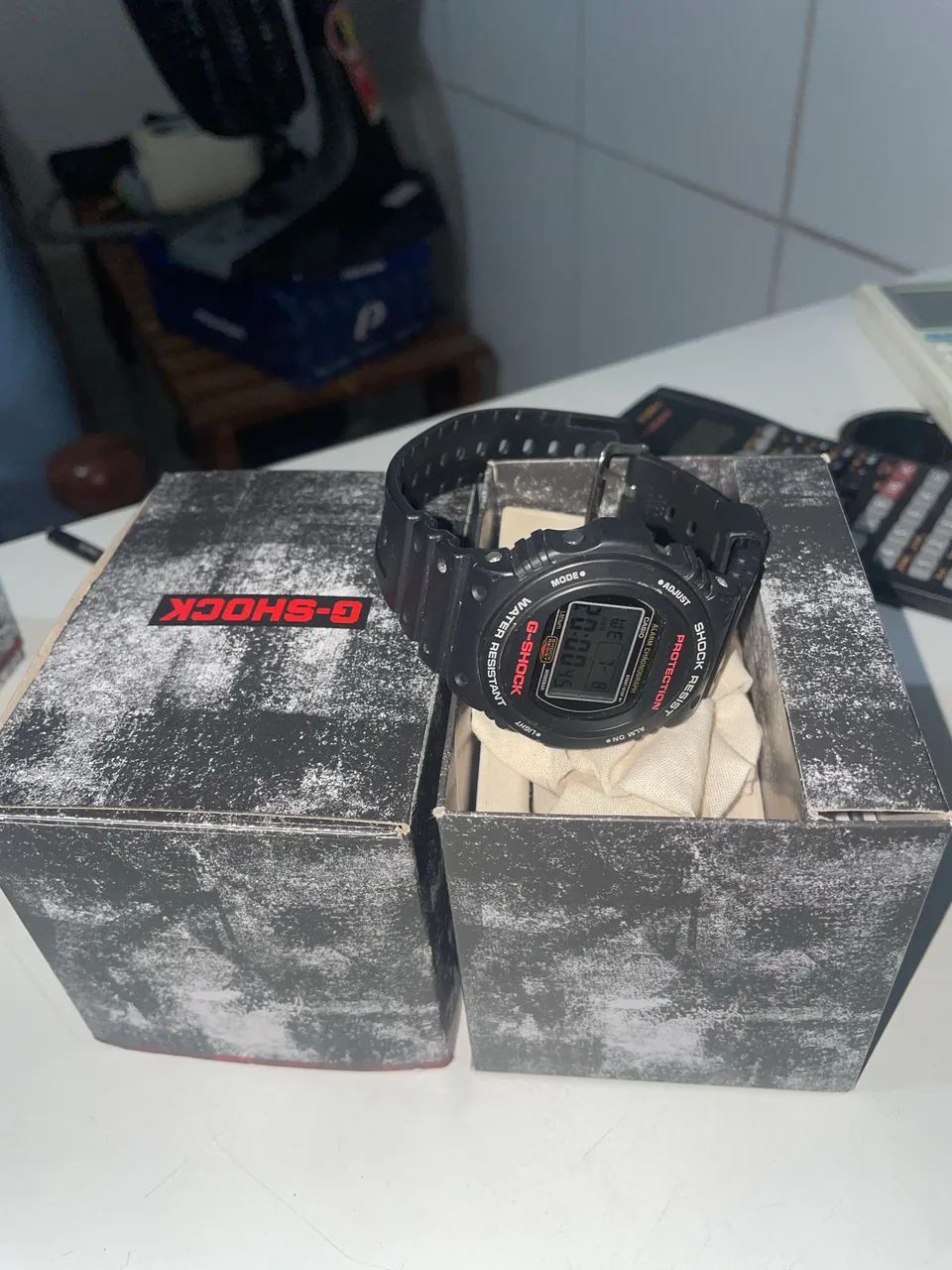 GSHOCK ORIGINAL COM NOTA E POUCO USO - Foto 5
