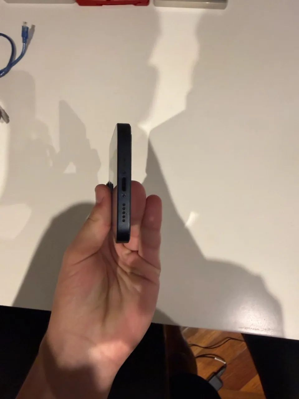 iPhone 14 - 128 GB - tela trincada - Foto 5