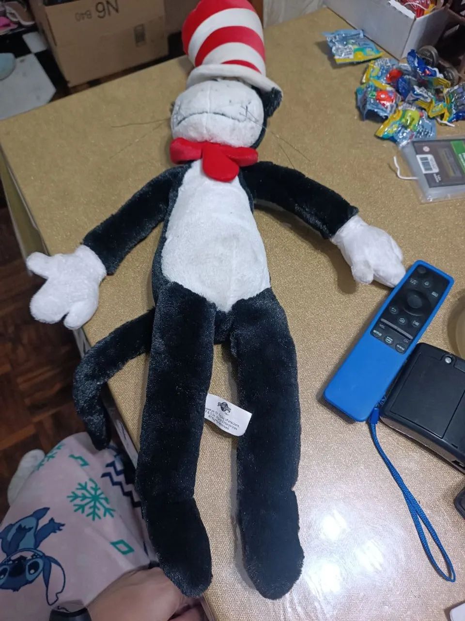 Pelúcia gato de chapéu  - Foto 3