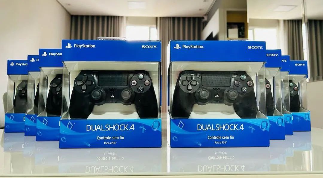 Controle ps4 compatível com Pc e tv e celular 