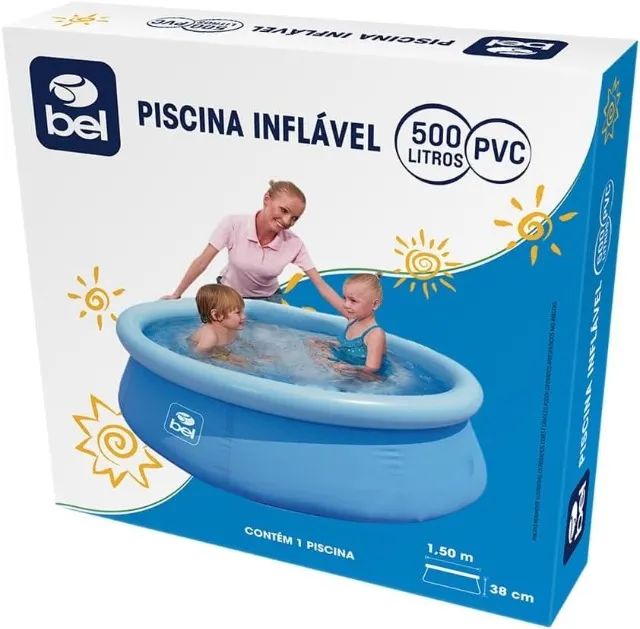 Piscina Inflável 500 Litros - Bel  - Foto 2