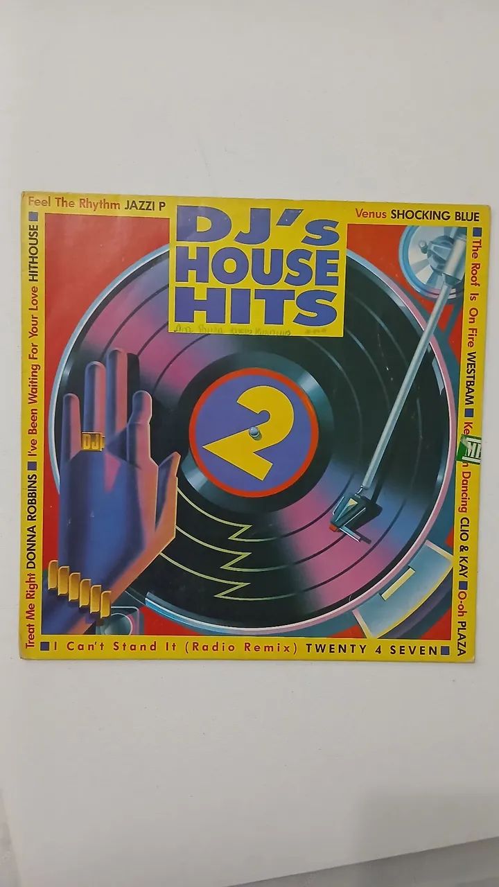 Lp dj's house hits 2 usado