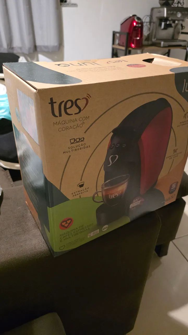 Cafeteira 3 Corações 