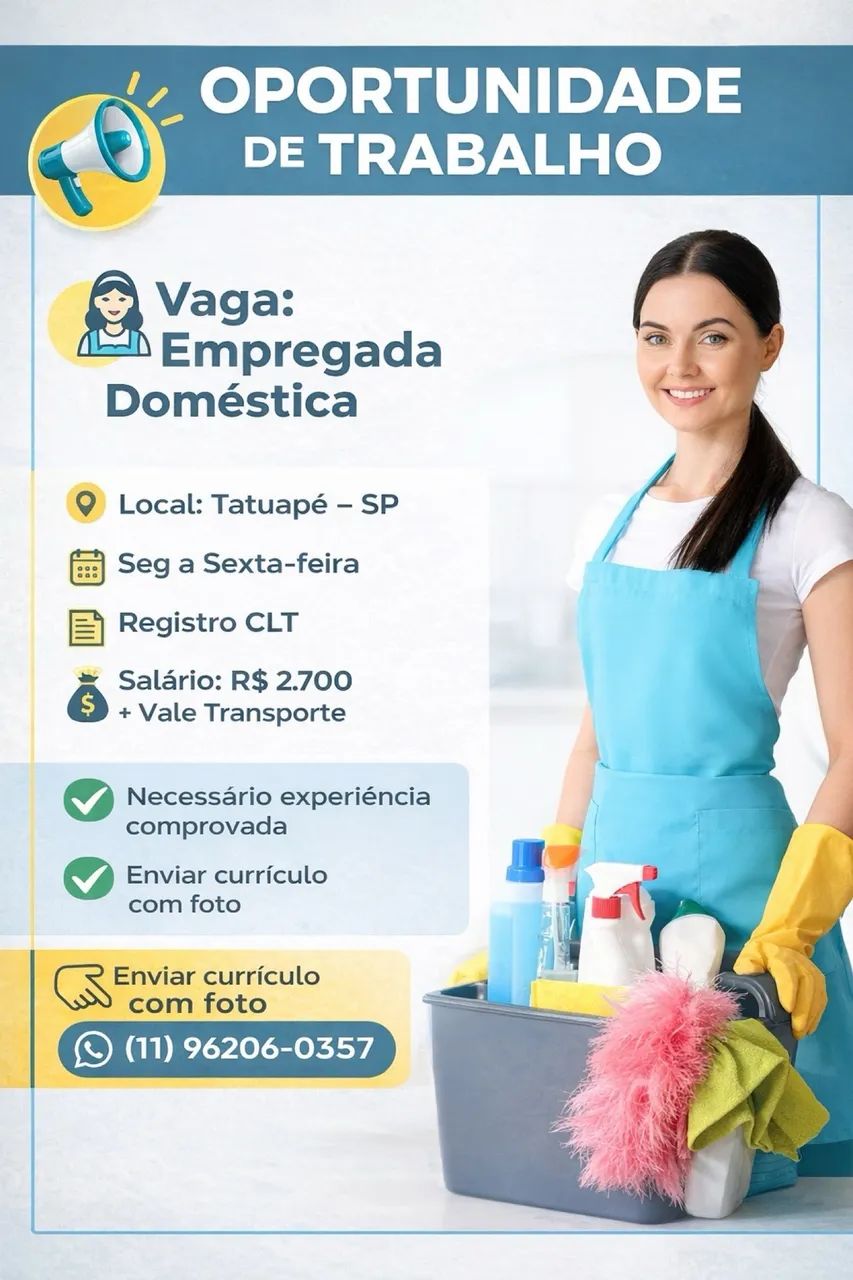 EMPREGADA DOMÉSTICA 