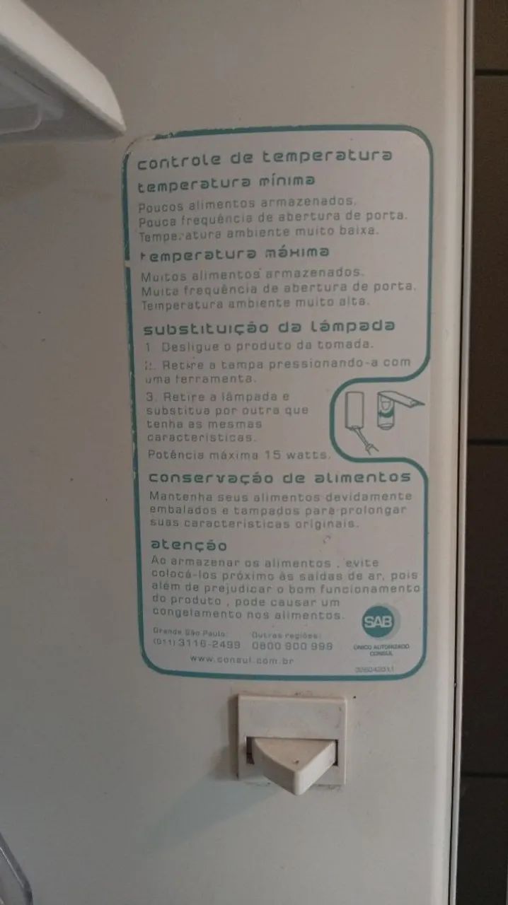 Geladeira Consul Usada  - Foto 5