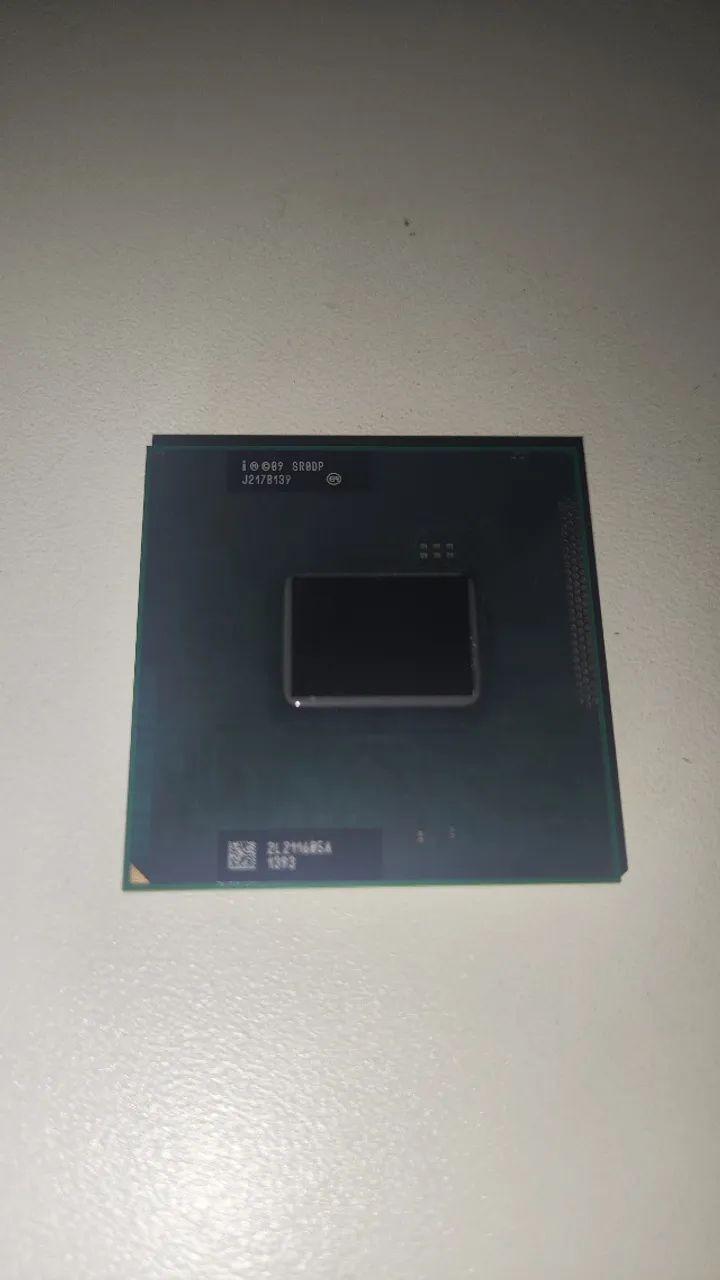 Processador Notebook Cpu Intel I3 2370m I3-2370m 2.4ghz 