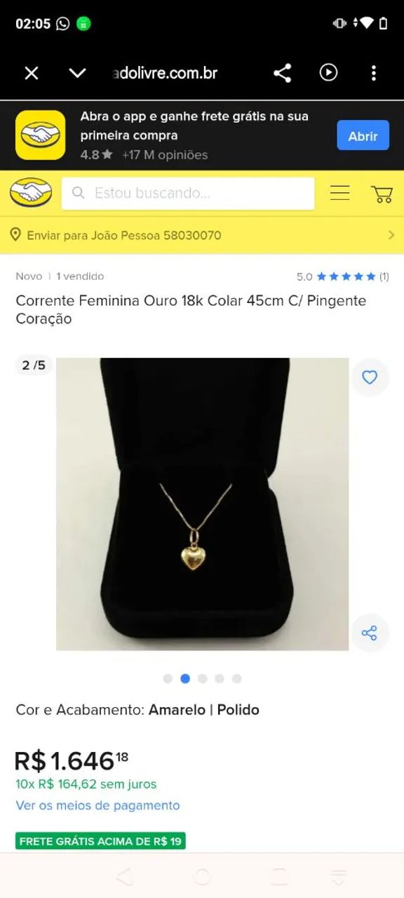 Colar de ouro  - Foto 4