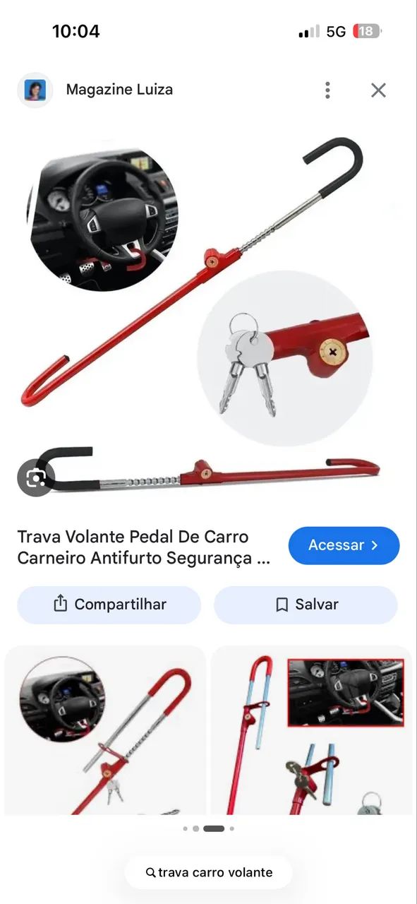 Trava de volante  - Foto 2