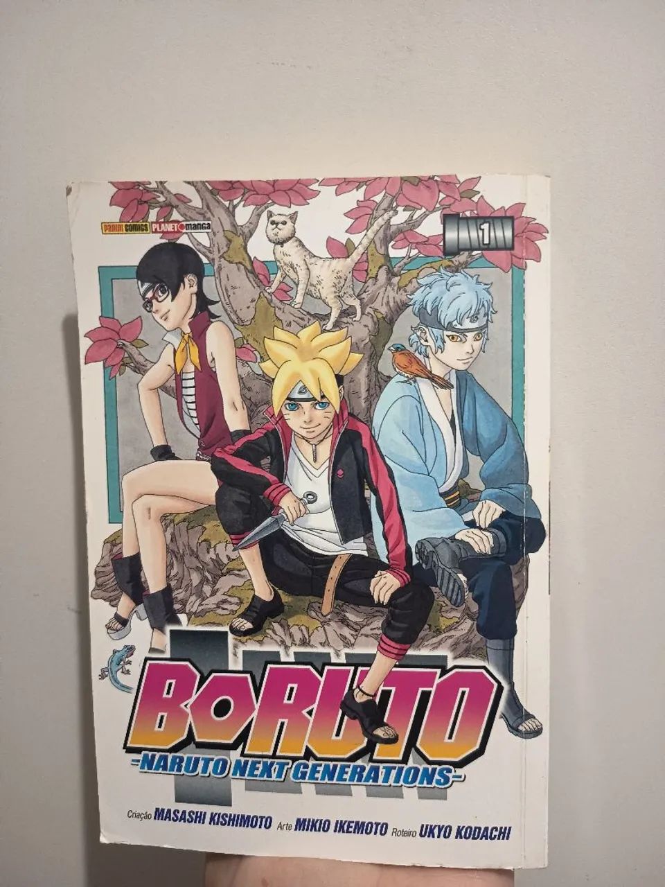 Mangá Boruto Naruto Next Gerations- Volume 1, 2 e 3