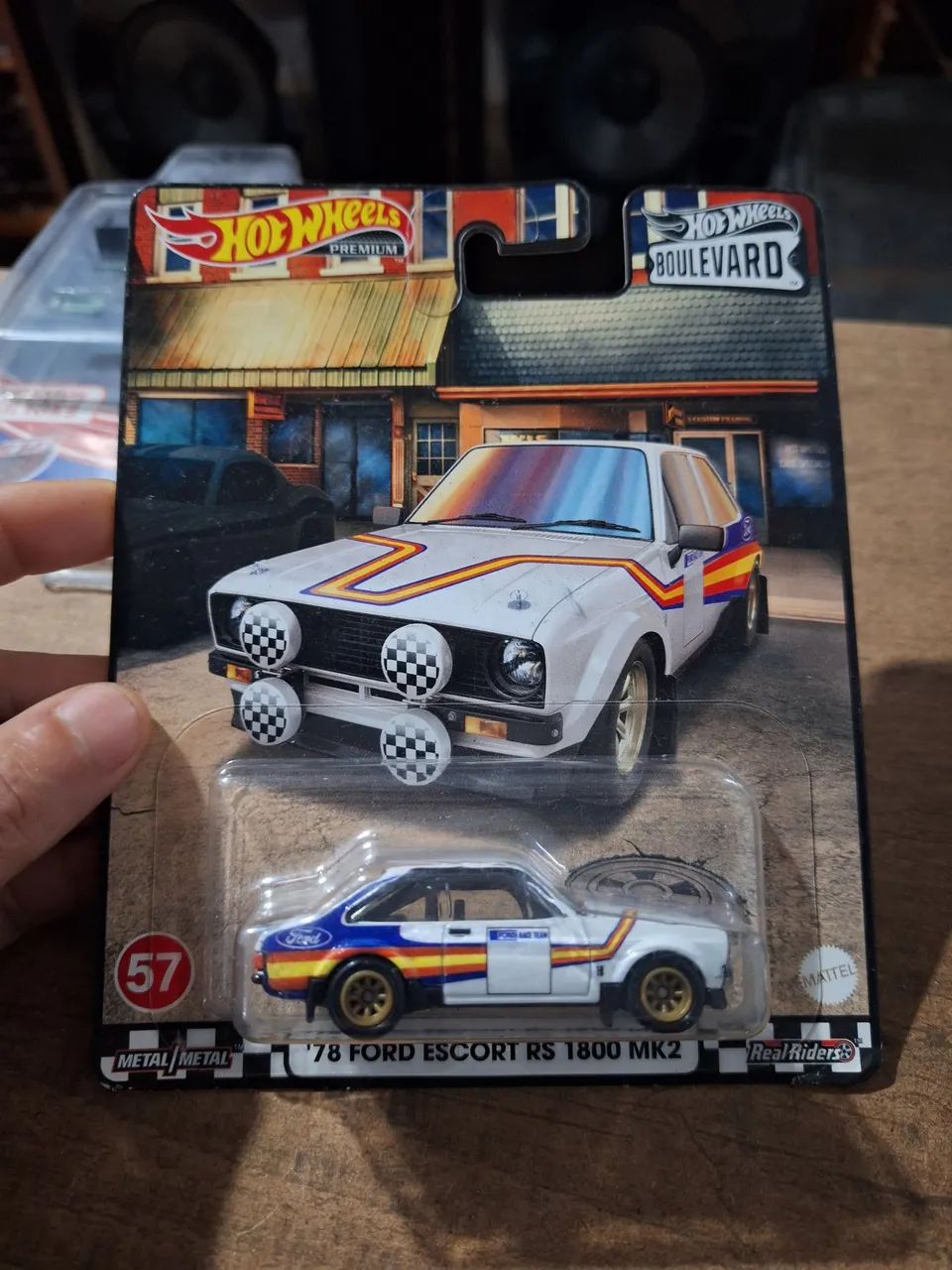 Hot wheels premium Boulevard  78 Ford escort - Foto 2