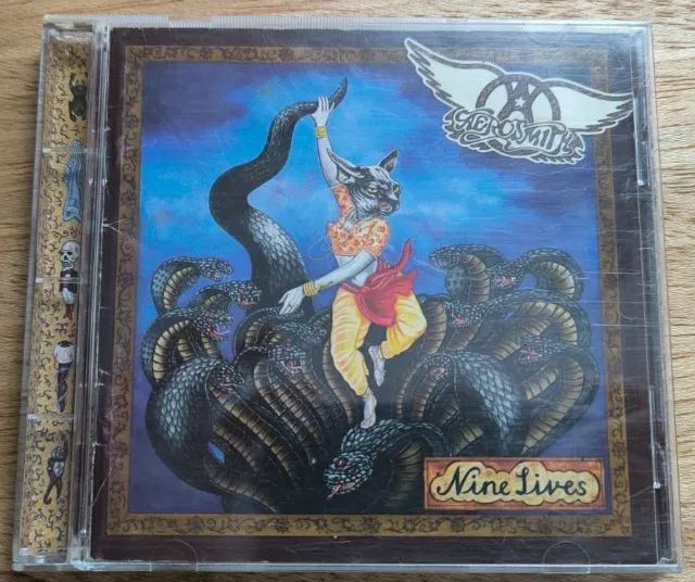 CD: Aerosmith (Nine Lives, capa original)