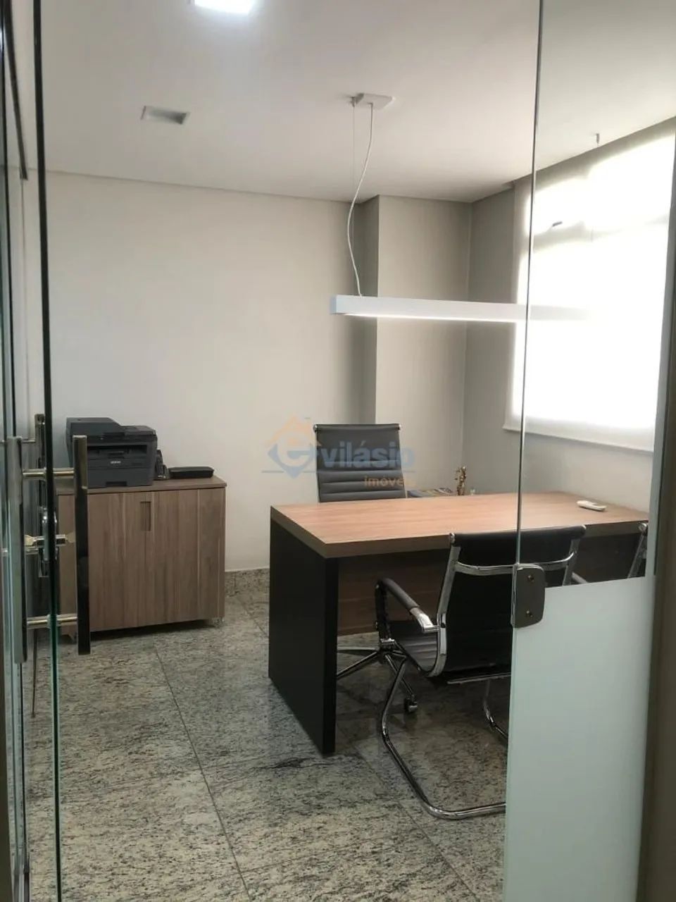 SALA COMERCIAL TODA MONTADA COM VAGA DEMARCADA COBERTA PROXIMO A UFMG E AEROPORTO DA PAMPU - Foto 2