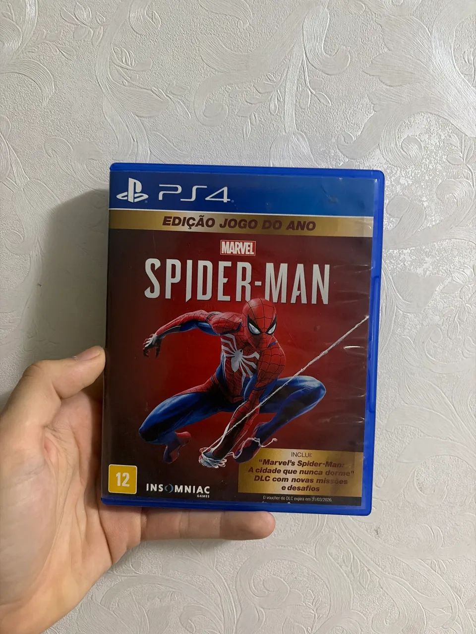 Jogo spider man ps4