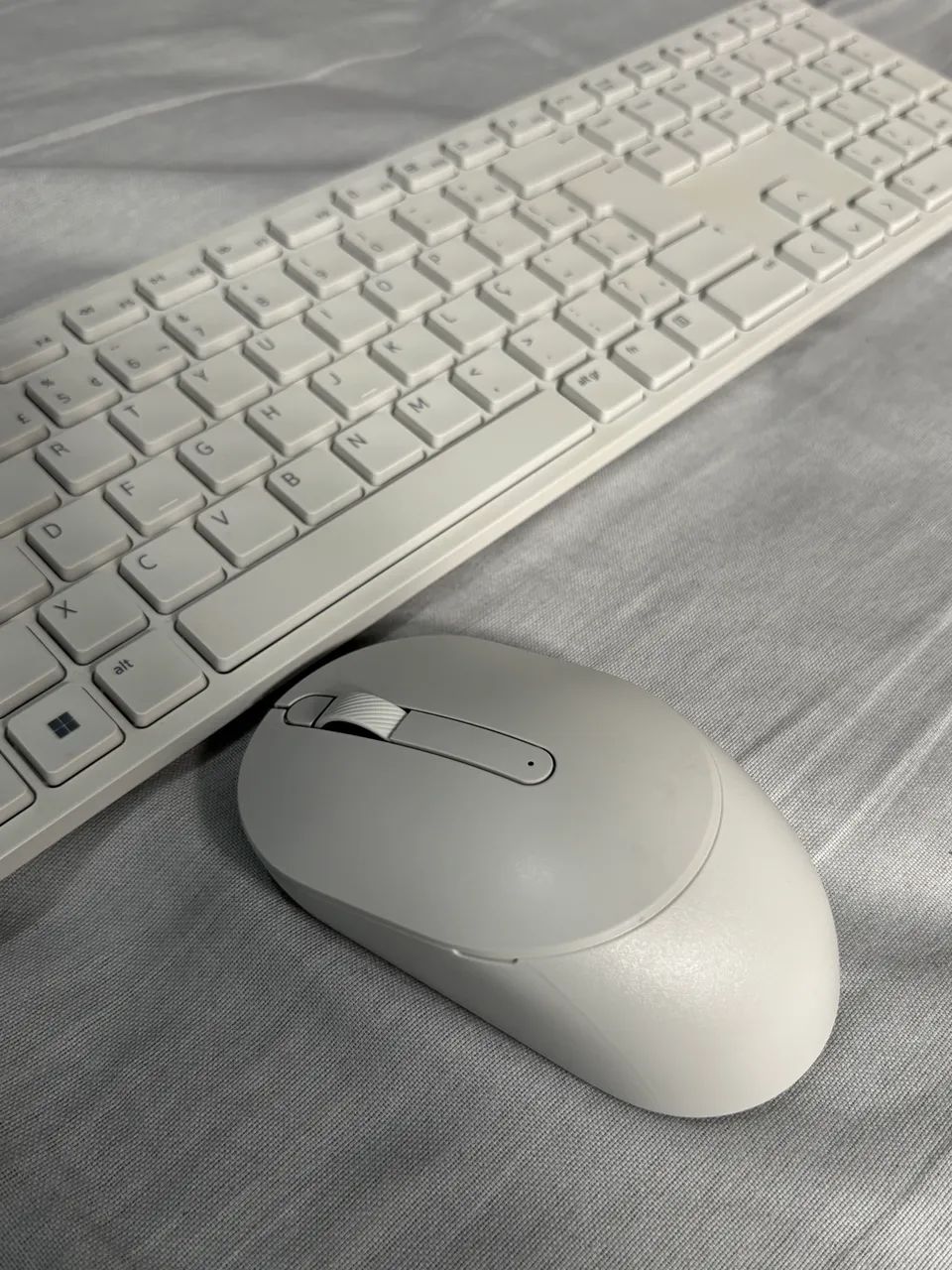 Teclado e Mouse Dell pro Br branco  - Foto 2
