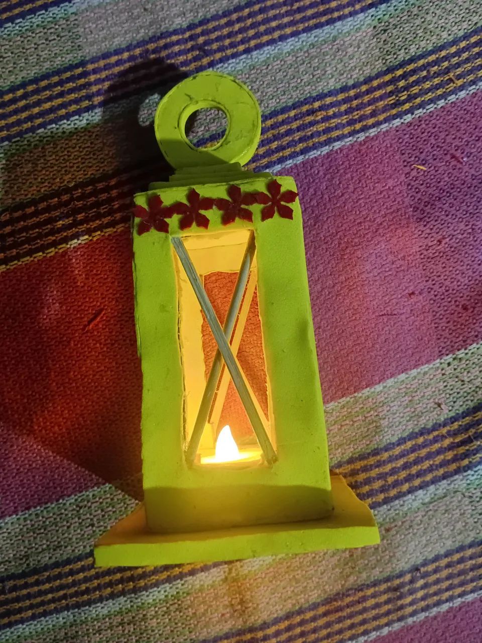 Mini Luminária de Led artesanal*nova*! - Foto 2