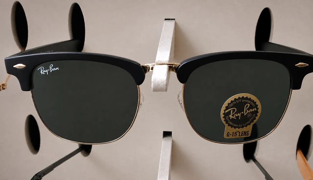 ÓCULOS RAY BAN E LENTES TRANSITIONS