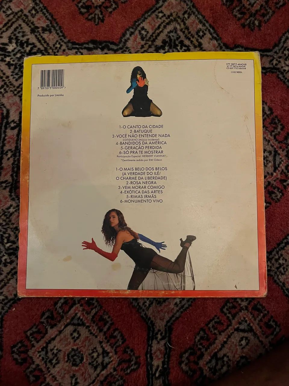 Lp- Daniela Mercury- O Canto da Cidade (Disco/Vinil) - Foto 2