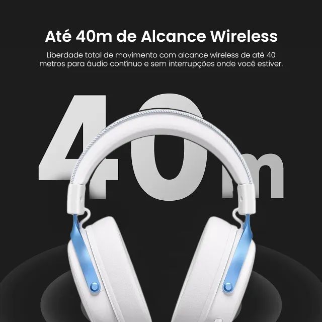 MCHOSE V9 Pro Headset Gamer Wireless -Entrega Grátis- - Foto 3