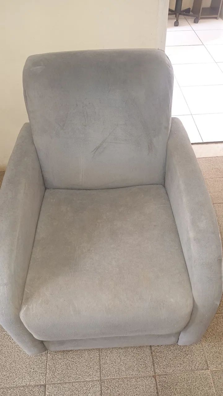 Protona aveludado cinza 65578361679363122