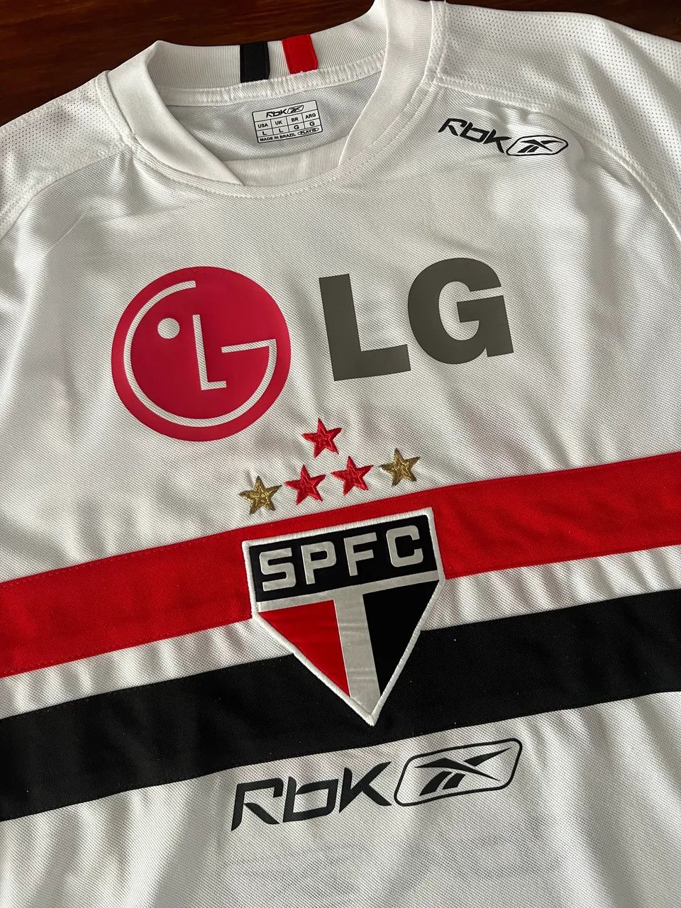 Camisa São Paulo 2006 de jogo Ilsinho 16 - Foto 3
