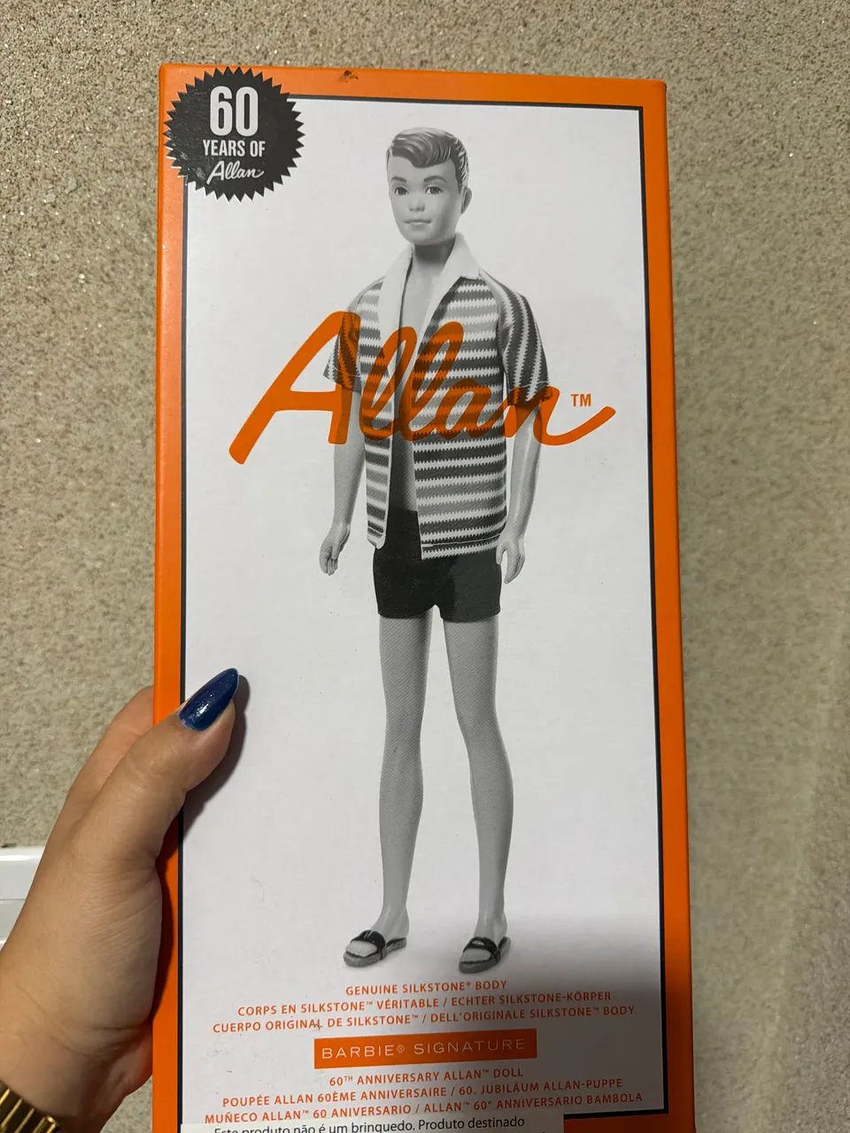 Boneco Allan silkstone 