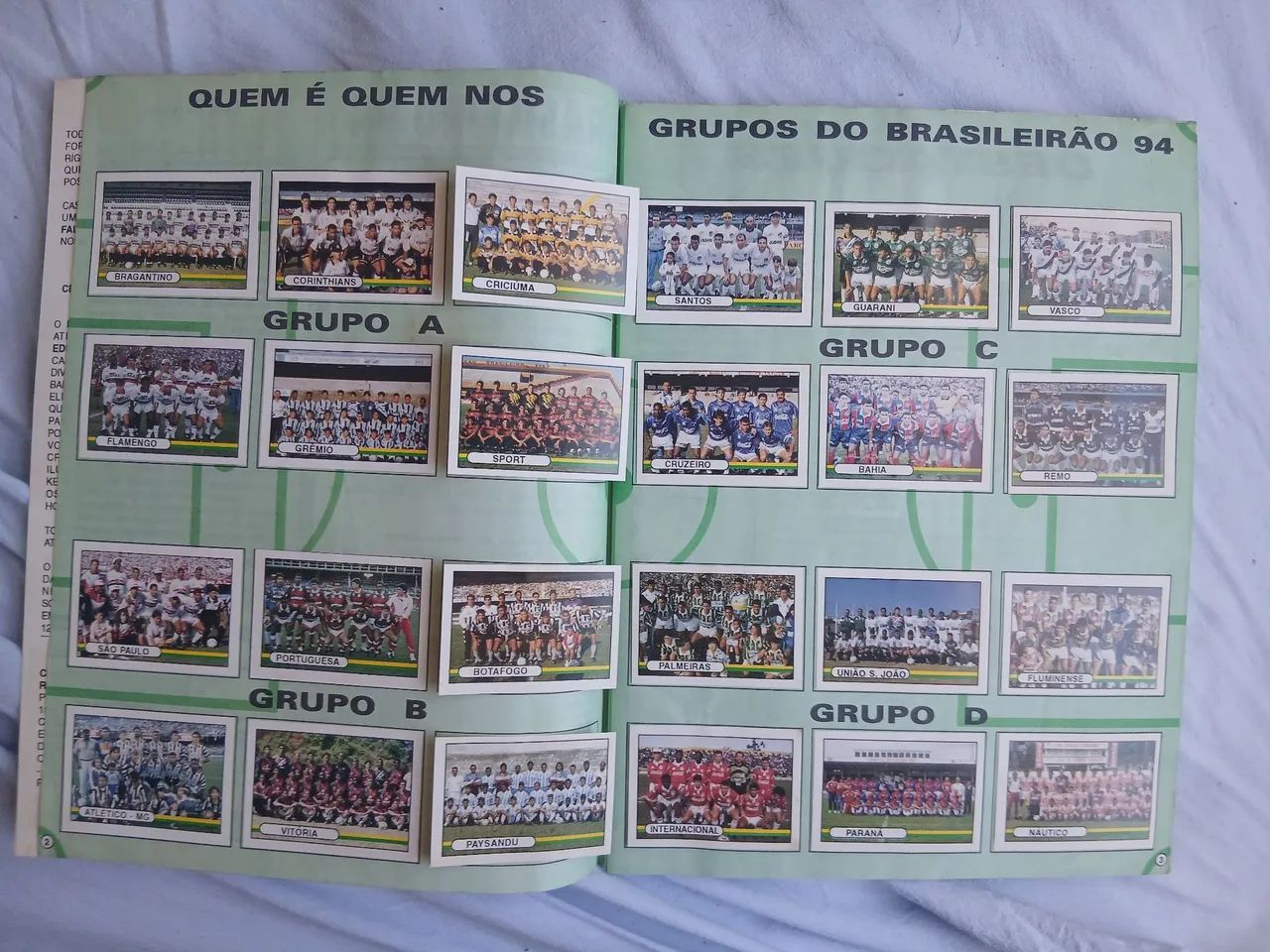 Álbum Campeonato Brasileiro de1994(completo) - Foto 2