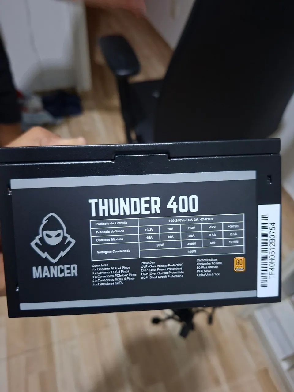 Fonte para PC gamer 