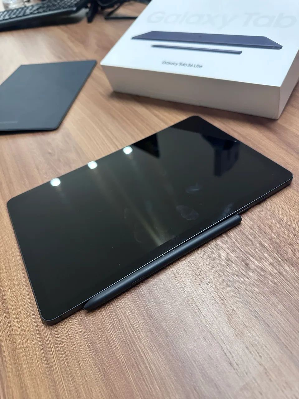 Tablet s6 lite - 64gb / caneta + capa (caixa original)  - Foto 4