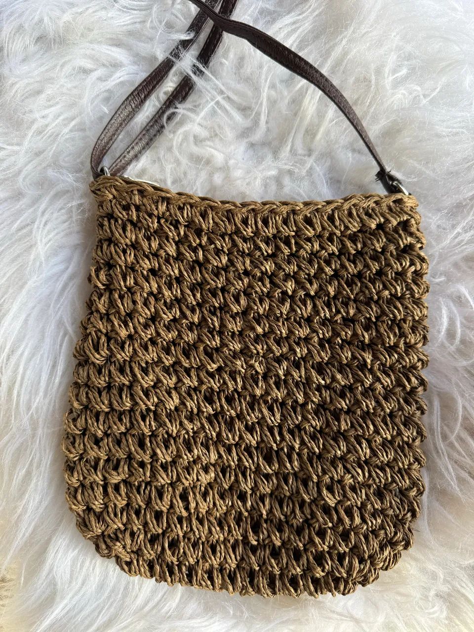 Bolsa feminina artesanal marrom | leve e estilosa - Foto 3