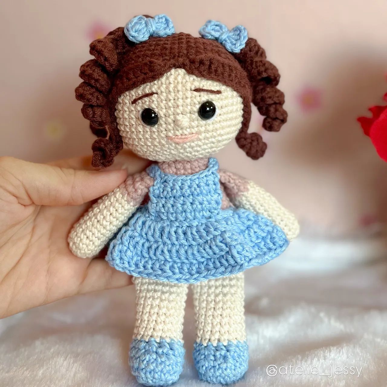 Boneca Amigurumi (crochê) - Foto 2