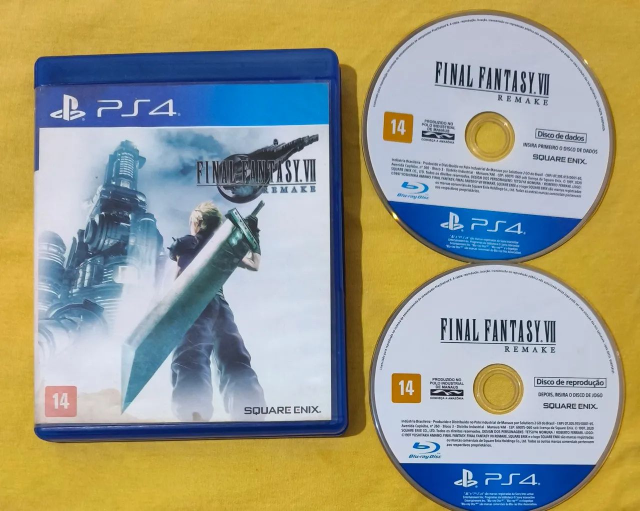 Final fantasy 7 ps4 original 