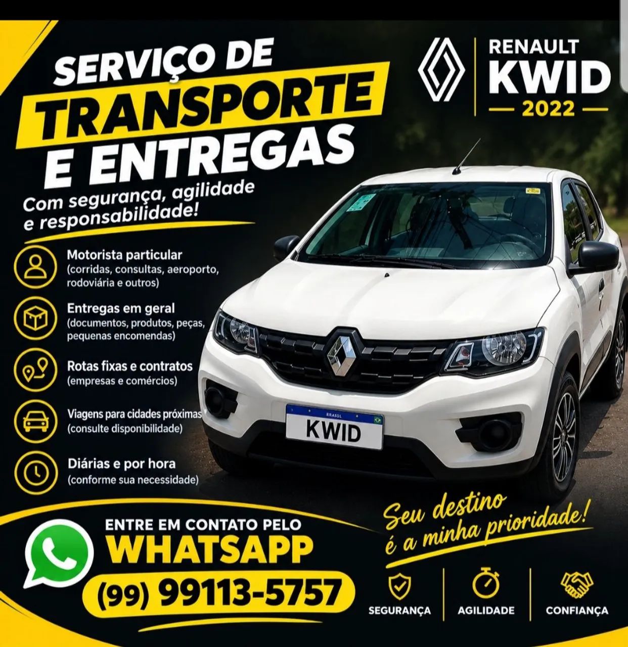 Motorista particular,Entregas e transporte/Imperatrize região - Foto 2